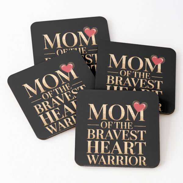 Item preview, Proud Mom of Bravest Heart Warrior CHD Awareness Congenital designed and sold by Moon-Ape.