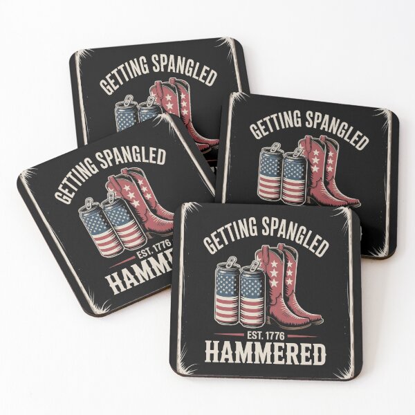 Item preview, Getting Star Spangled Hammered 4th of July 1 designed and sold by SignaturalGen.