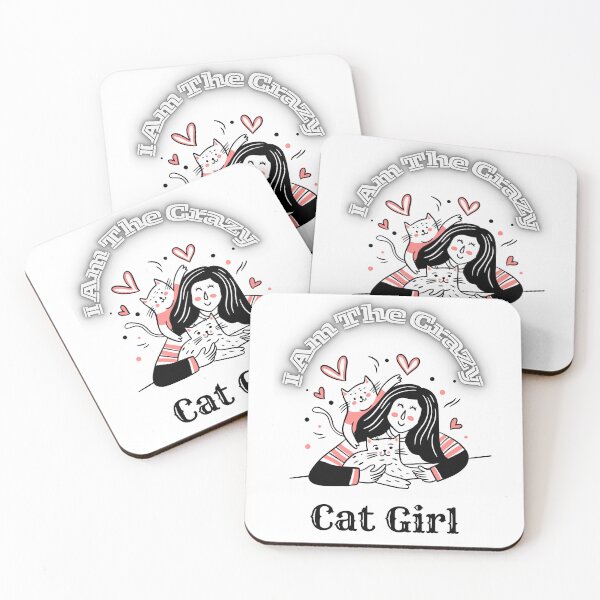 Item preview, I Am The Crazy Cat Girl. designed and sold by Dinasshop.