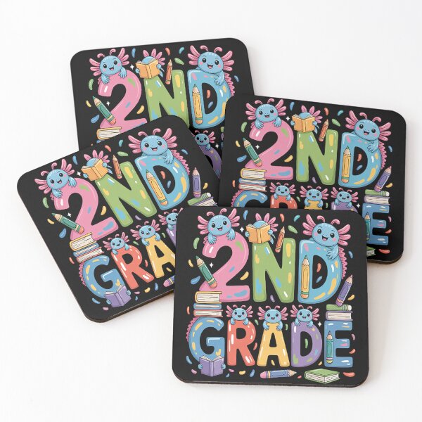Item preview, 2nd Grade Axolotl Back to School designed and sold by LacostCarl.