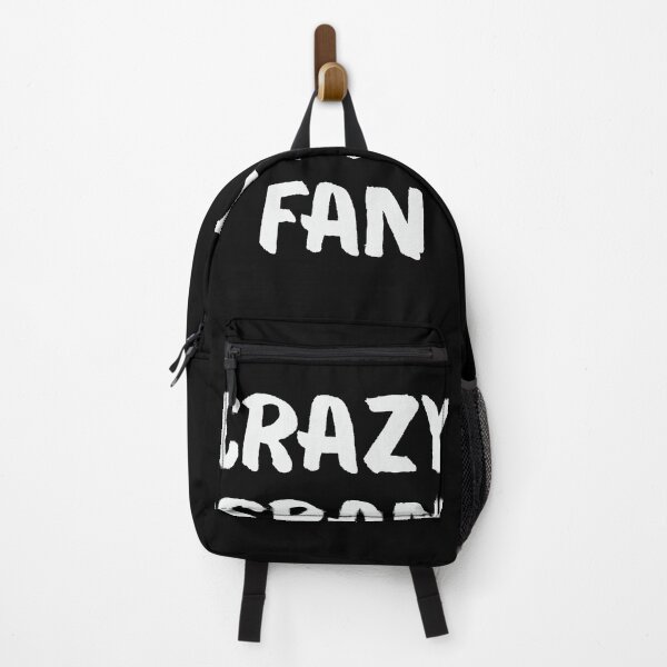 Item preview, Funny Crazy Hispanic Fan Distressed White Typography designed and sold by axiksa10.