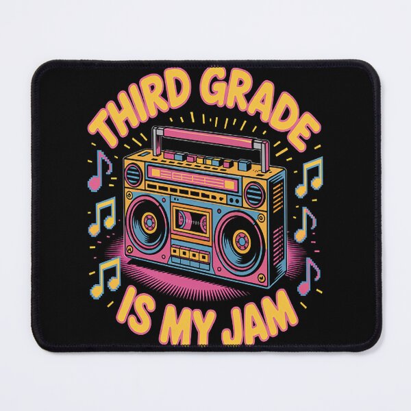 Item preview, 3rd Grade Is My Jam 80's 90's Back To School designed and sold by LacostCarl.