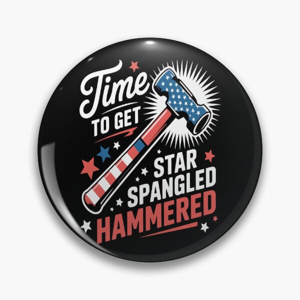 Item preview, Getting Star Spangled Hammered American Hammer 4th Of July 1 designed and sold by SignaturalGen.