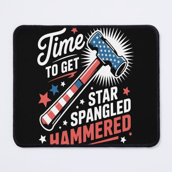 Item preview, Getting Star Spangled Hammered American Hammer 4th Of July 1 designed and sold by SignaturalGen.