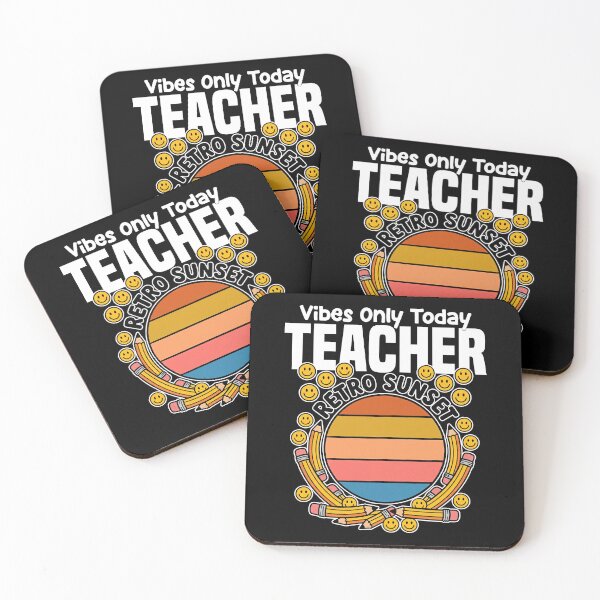 Item preview, TEACHER - VIBES ONLY TODAY designed and sold by KEF Custom.