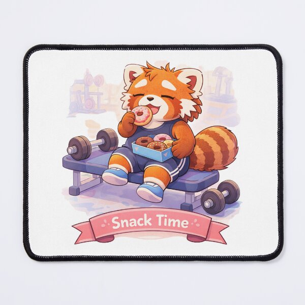 Item preview, Snack Time – Lazy Panda Gym designed and sold by Creative and Humorous Arts.