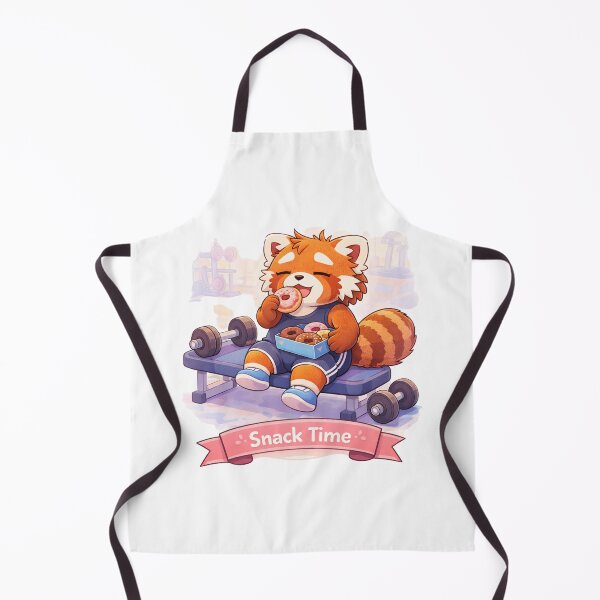 Item preview, Snack Time – Lazy Panda Gym designed and sold by Creative and Humorous Arts.