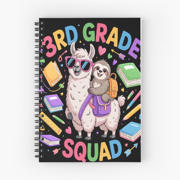Item preview, 3rd Grade Squad Sloth With Llama First Day Of School designed and sold by LacostCarl.