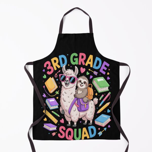 Item preview, 3rd Grade Squad Sloth With Llama First Day Of School designed and sold by LacostCarl.