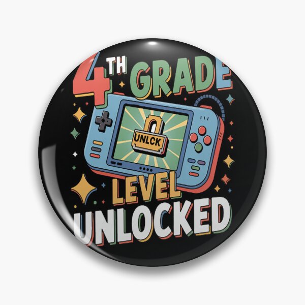 Item preview, 4th Grade Level Unlocked Back to School First Day Gamer Boys designed and sold by LacostCarl.