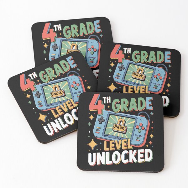 Item preview, 4th Grade Level Unlocked Back to School First Day Gamer Boys designed and sold by LacostCarl.