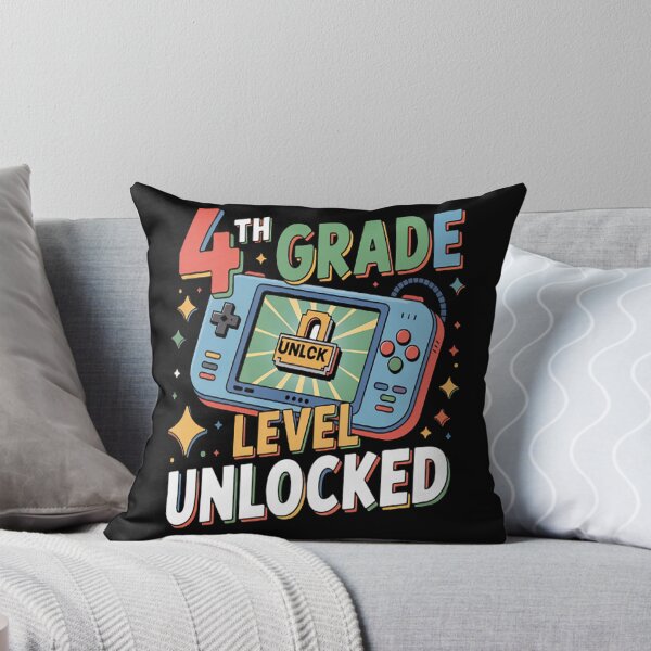 Item preview, 4th Grade Level Unlocked Back to School First Day Gamer Boys designed and sold by LacostCarl.