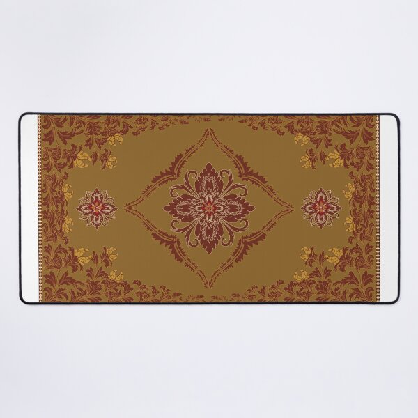 Item preview, Floral carpet and area rug design featuring elegant botanical motifs with intricate detailing. designed and sold by Line-Aura.
