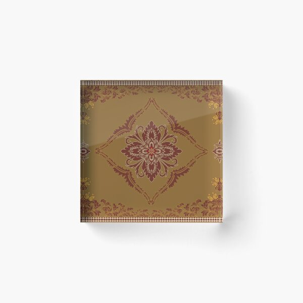 Item preview, Floral carpet and area rug design featuring elegant botanical motifs with intricate detailing. designed and sold by Line-Aura.