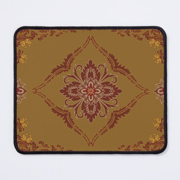 Item preview, Floral carpet and area rug design featuring elegant botanical motifs with intricate detailing. designed and sold by Line-Aura.