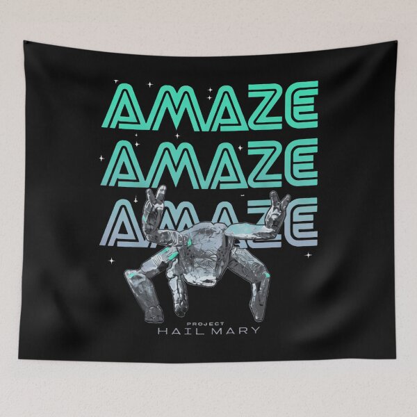 Item preview, Project Hail Mary Rocky, Rocky Amaze, amaze, Amaze Jazz Hands, andy weir, ryland grace, I Had Potential Dr Grace's, B Kliban Cat San Francisco Golden Gate Bridge Ryan Gosling - Project Hail Mary designed and sold by CandleSpirit.