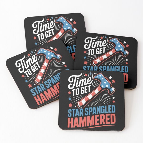 Item preview, Getting Star Spangled Hammered American Hammer 4th Of July designed and sold by SignaturalGen.