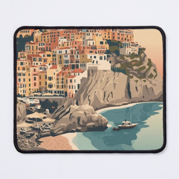 Item preview, Amalfi Coast Positano Italy designed and sold by PamLeeDesign.