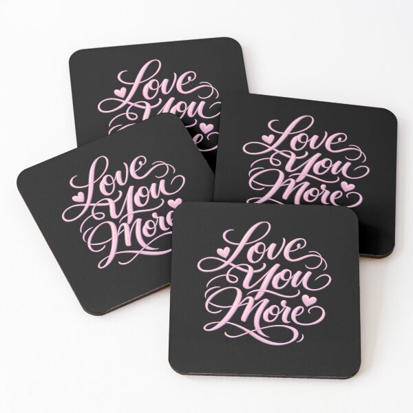 Item preview, Love You More - Elegant Romantic Script Typography designed and sold by MKreative Studio.