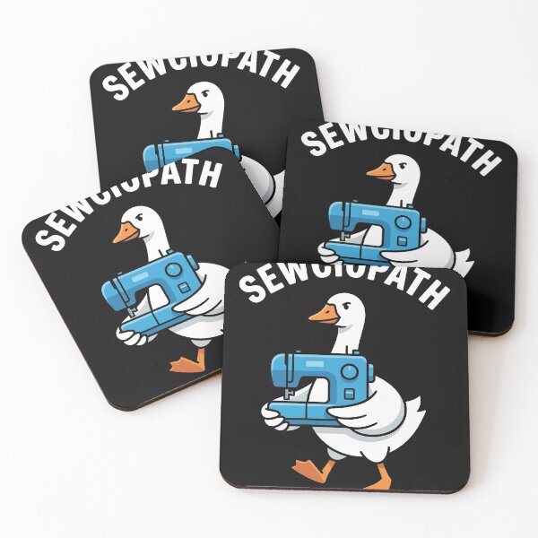 Item preview, Sewciopath Goose Funny Sewing Design designed and sold by justinhmorton.