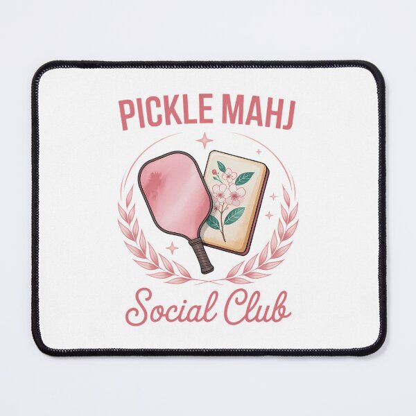 Item preview, Pickleball & Mahjong Lover Pickle Mahj Social Club designed and sold by VENOM0RIOT.