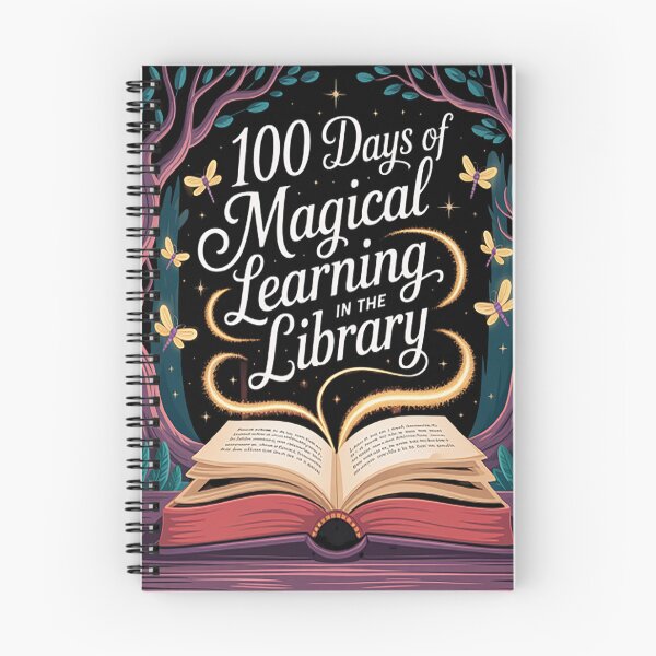 Item preview, 100th Day of School Magical Library Learning Adventure designed and sold by LacostCarl.