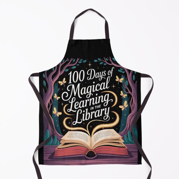 Item preview, 100th Day of School Magical Library Learning Adventure designed and sold by LacostCarl.