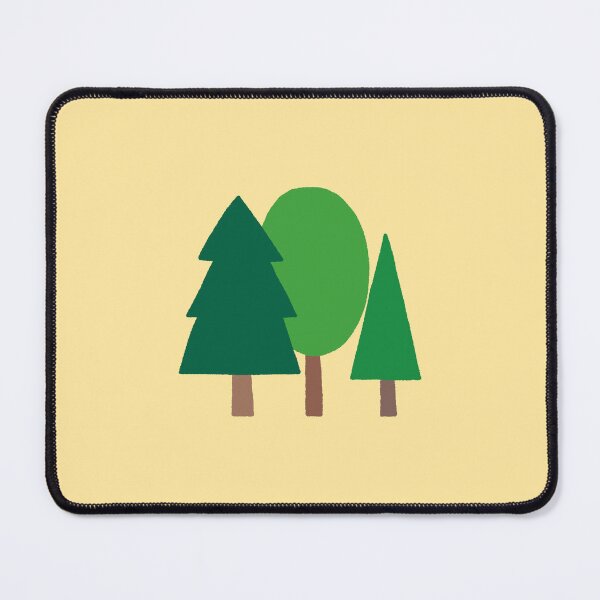 Item preview, Cute Forest Tree Trio - Kawaii Botanical Sticker Art designed and sold by ubborn.