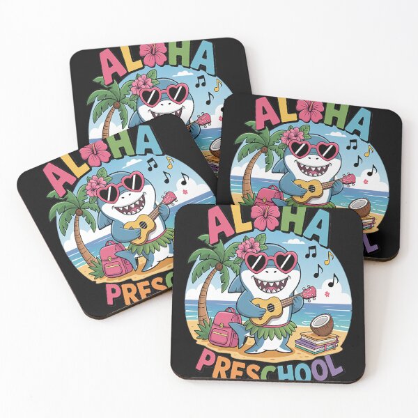 Item preview, Aloha Preschool Shark Hawaii Back to School Girl designed and sold by LacostCarl.