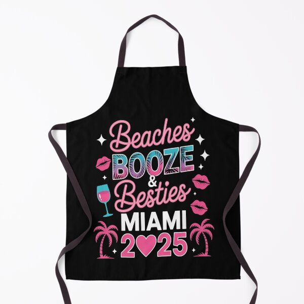 Item preview, Girls Trip Weekend Miami 2025 Beaches Booze & Besties 1 designed and sold by SignaturalGen.