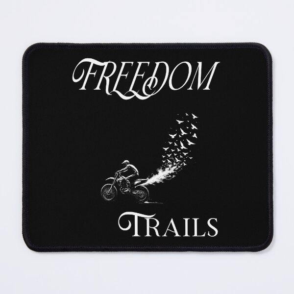 Item preview, Freedom Trails – Dirt Bike Motocross Rider with Flying Birds Hard Enduro Riders Motorcycle Motorsport Fans designed and sold by Jt41.