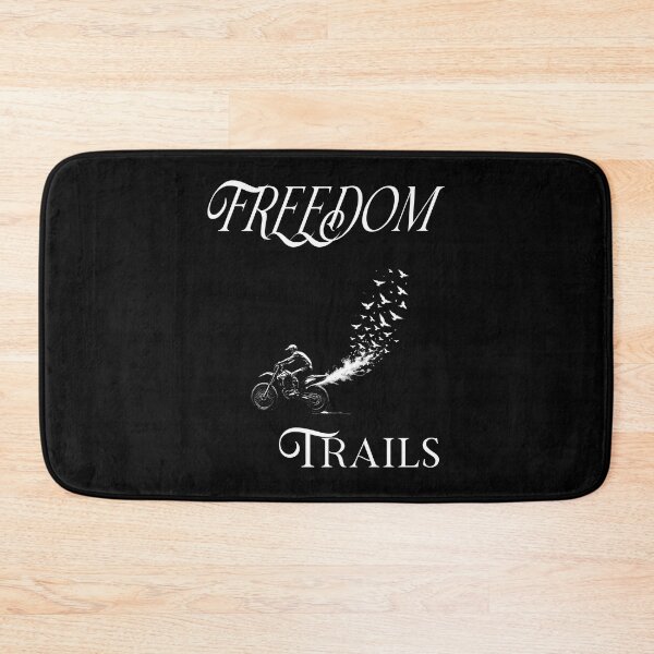 Item preview, Freedom Trails – Dirt Bike Motocross Rider with Flying Birds Hard Enduro Riders Motorcycle Motorsport Fans designed and sold by Jt41.
