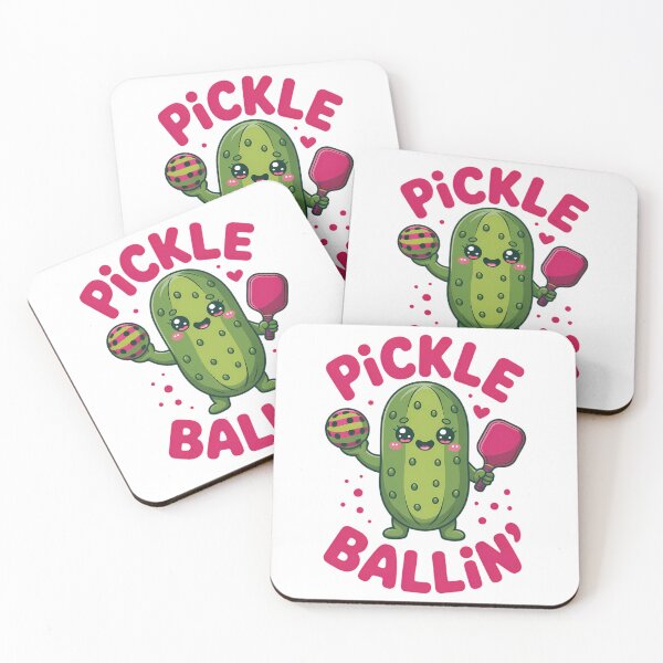 Item preview, Pickle Ballin Cute Pickleball Women Girls Pickleball Lovers designed and sold by VENOM0RIOT.