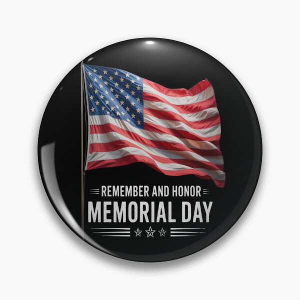 Item preview, Memorial Day America Flag Remember Honor designed and sold by SignaturalGen.