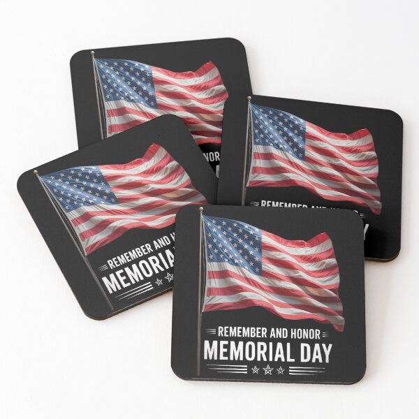 Item preview, Memorial Day America Flag Remember Honor designed and sold by SignaturalGen.