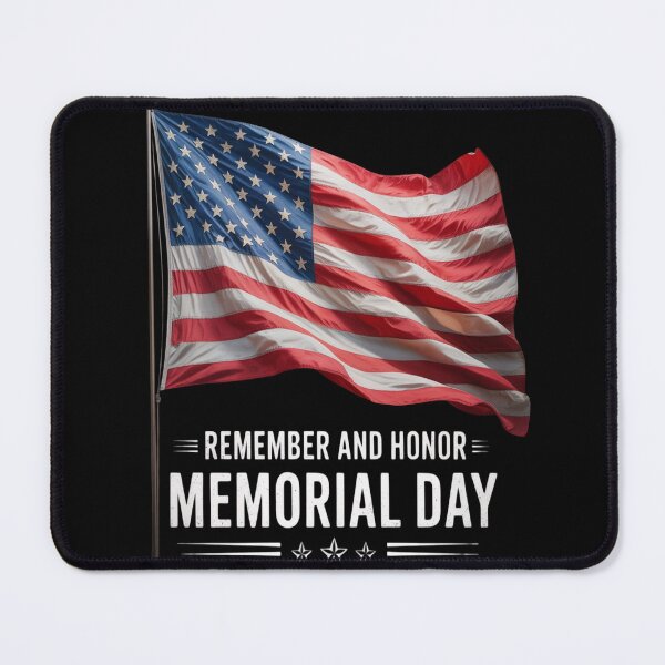 Item preview, Memorial Day America Flag Remember Honor designed and sold by SignaturalGen.