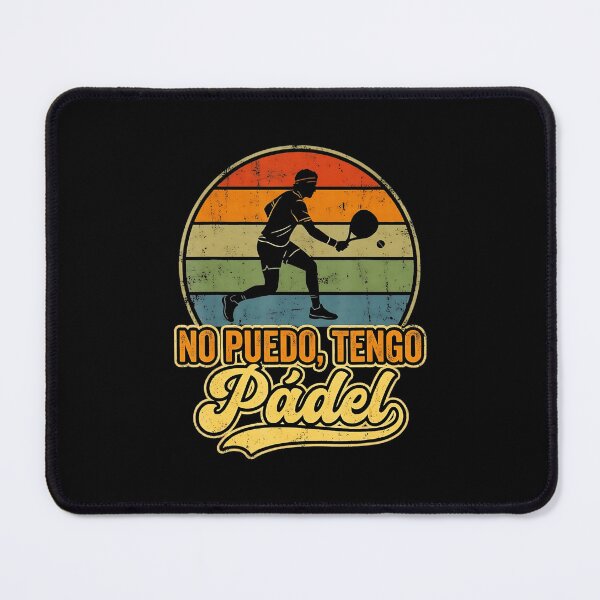 Item preview, No Puedo Tengo Padel Funny Spanish Padel Player Retro designed and sold by WayTBeenkenArt.