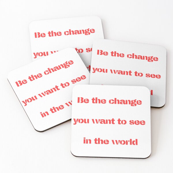 Item preview, Be the change you want to see in the world designed and sold by abc-mar.