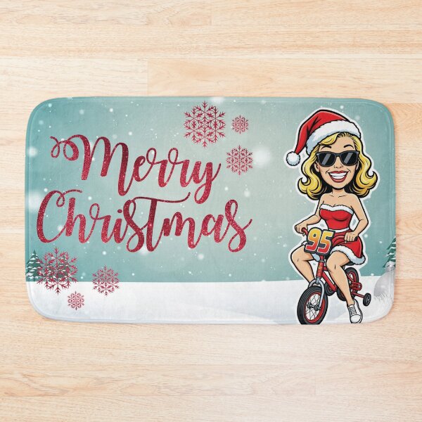 Item preview, Xmas PinUp Bycicle designed and sold by Arte Cartoon From TagTeam Group.
