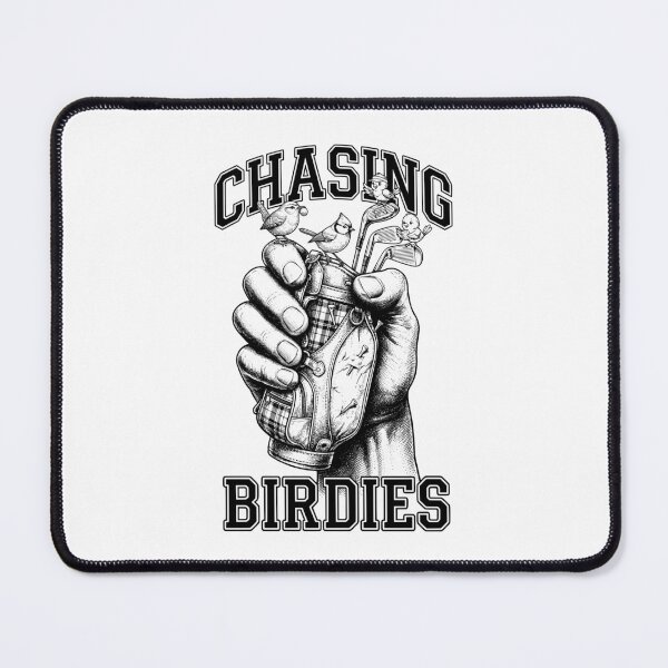 Item preview, Funny Vintage Golfer Chasing Birdies Golf Bag Hand designed and sold by GrandeDuc.