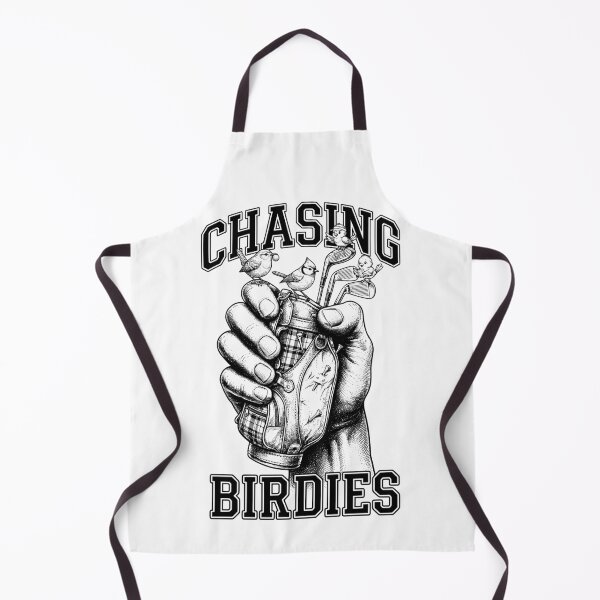 Item preview, Funny Vintage Golfer Chasing Birdies Golf Bag Hand designed and sold by GrandeDuc.