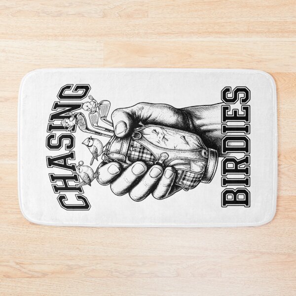 Item preview, Funny Vintage Golfer Chasing Birdies Golf Bag Hand designed and sold by GrandeDuc.