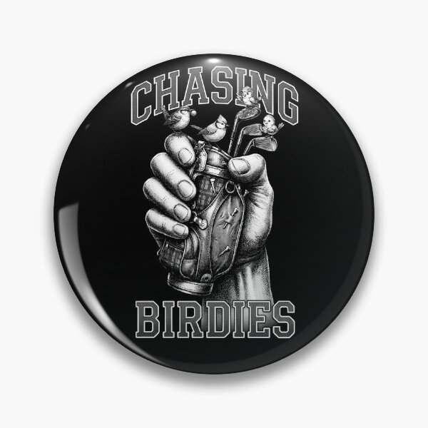 Item preview, Funny Vintage Golfer Chasing Birdies Golf Bag Hand designed and sold by GrandeDuc.