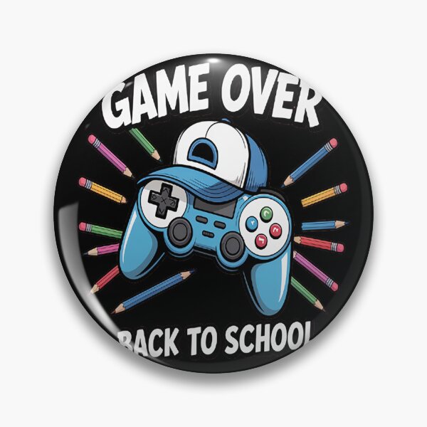 Item preview, Back To School Boy Student Game Over Back To School designed and sold by LacostCarl.