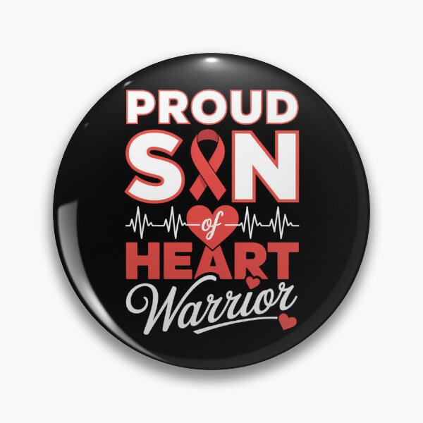 Item preview, Proud Son Of A Heart Warrior Heart Disease Awareness Month designed and sold by VENOM0RIOT.