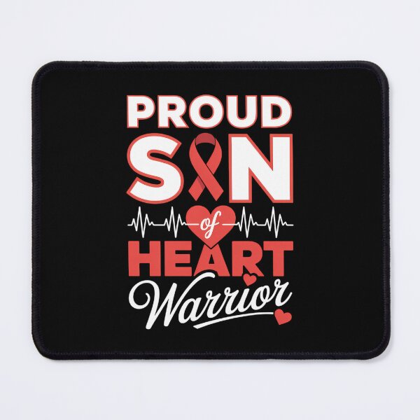 Item preview, Proud Son Of A Heart Warrior Heart Disease Awareness Month designed and sold by VENOM0RIOT.