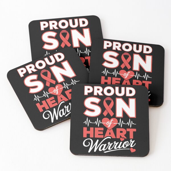 Item preview, Proud Son Of A Heart Warrior Heart Disease Awareness Month designed and sold by VENOM0RIOT.