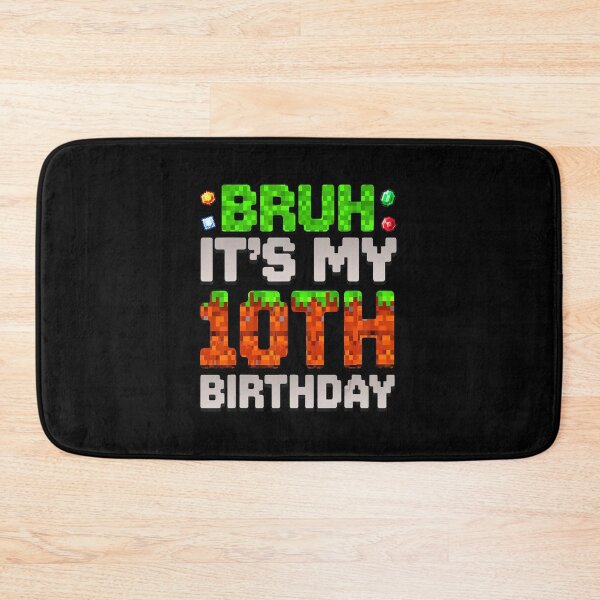 Item preview, Bruh It’s My 10th Birthday Pixel Gamer Style Funny designed and sold by FGTV2021.