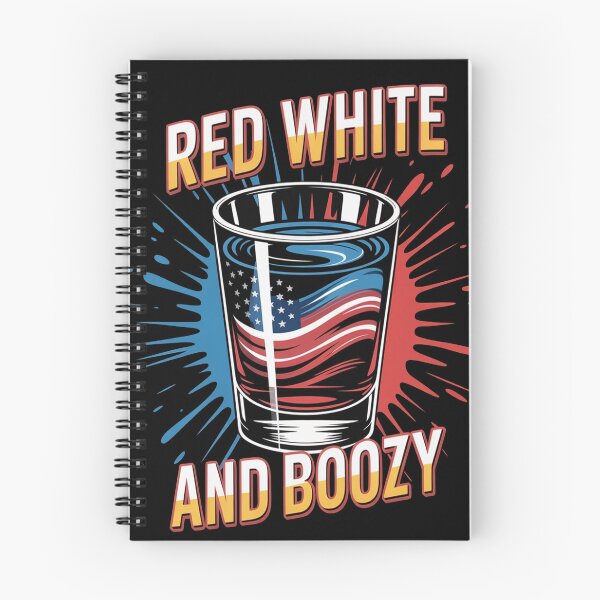 Item preview, Red White & Boozy Patriotic American Whiskey Drinker Alcohol designed and sold by SignaturalGen.