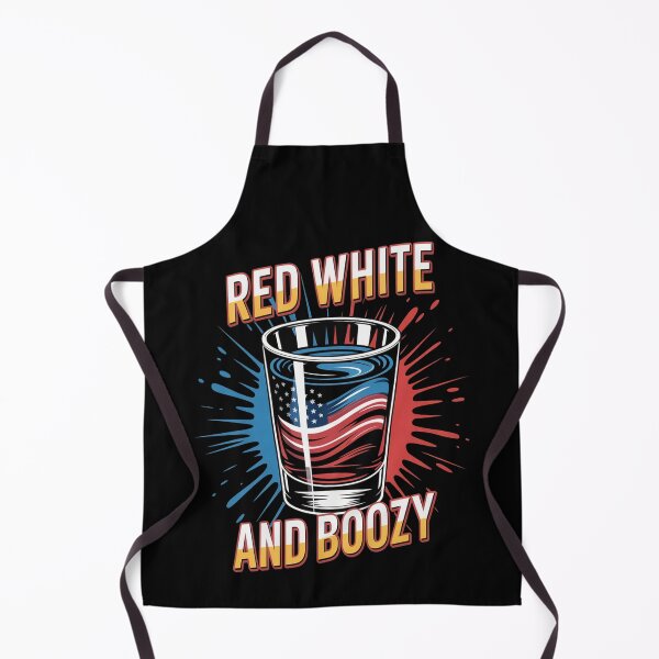 Item preview, Red White & Boozy Patriotic American Whiskey Drinker Alcohol designed and sold by SignaturalGen.